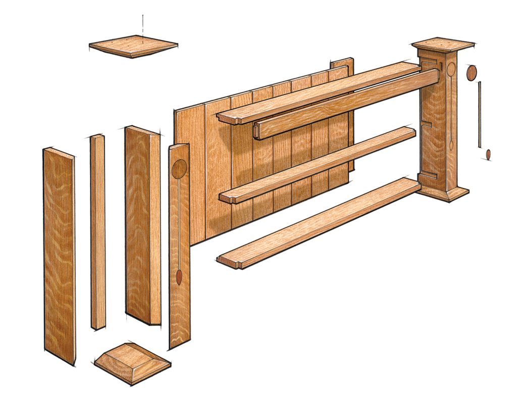 How To Build An Arts and Crafts Wall Shelf FineWoodworking