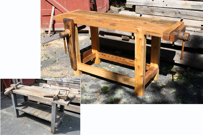 Antique Workbench Completion Antique Workbench Completion