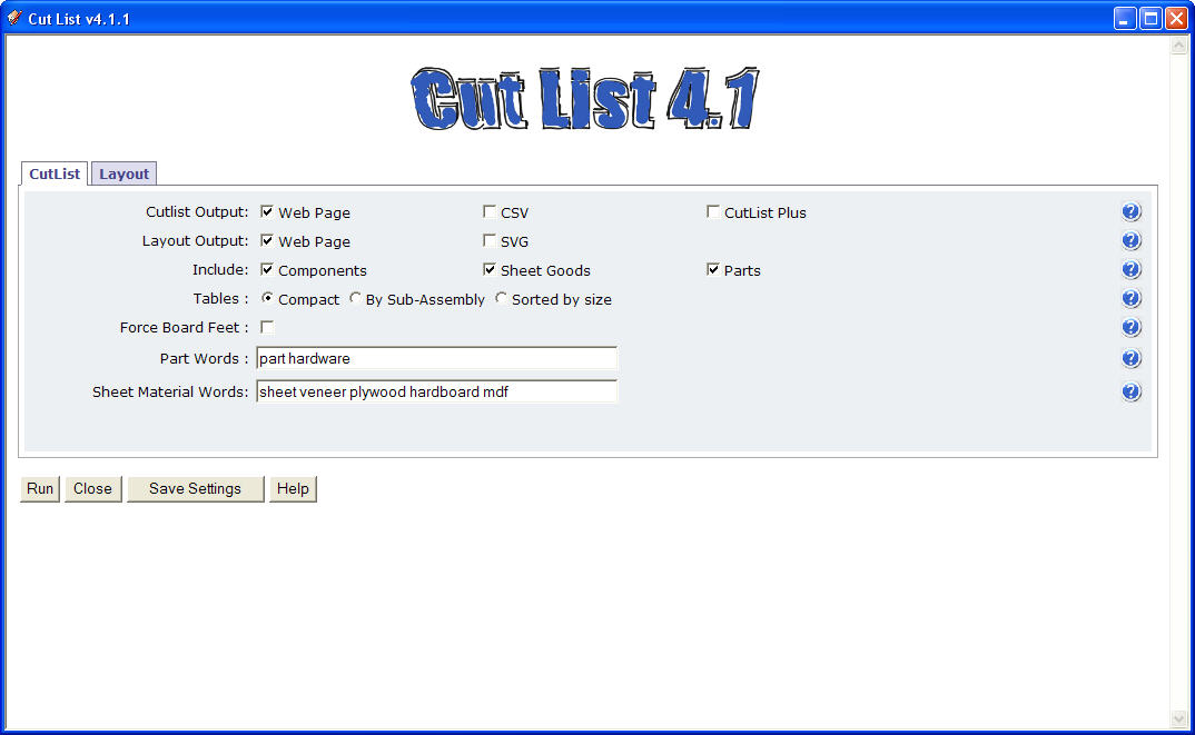 Cutlist 4.1.1 For SketchUp Released Today - FineWoodworking