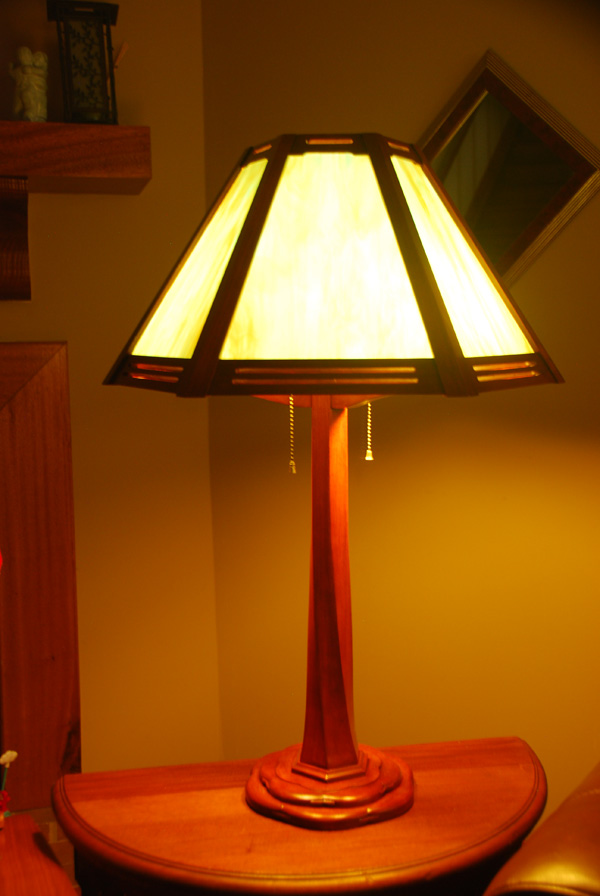 Cherry Table Lamp FineWoodworking