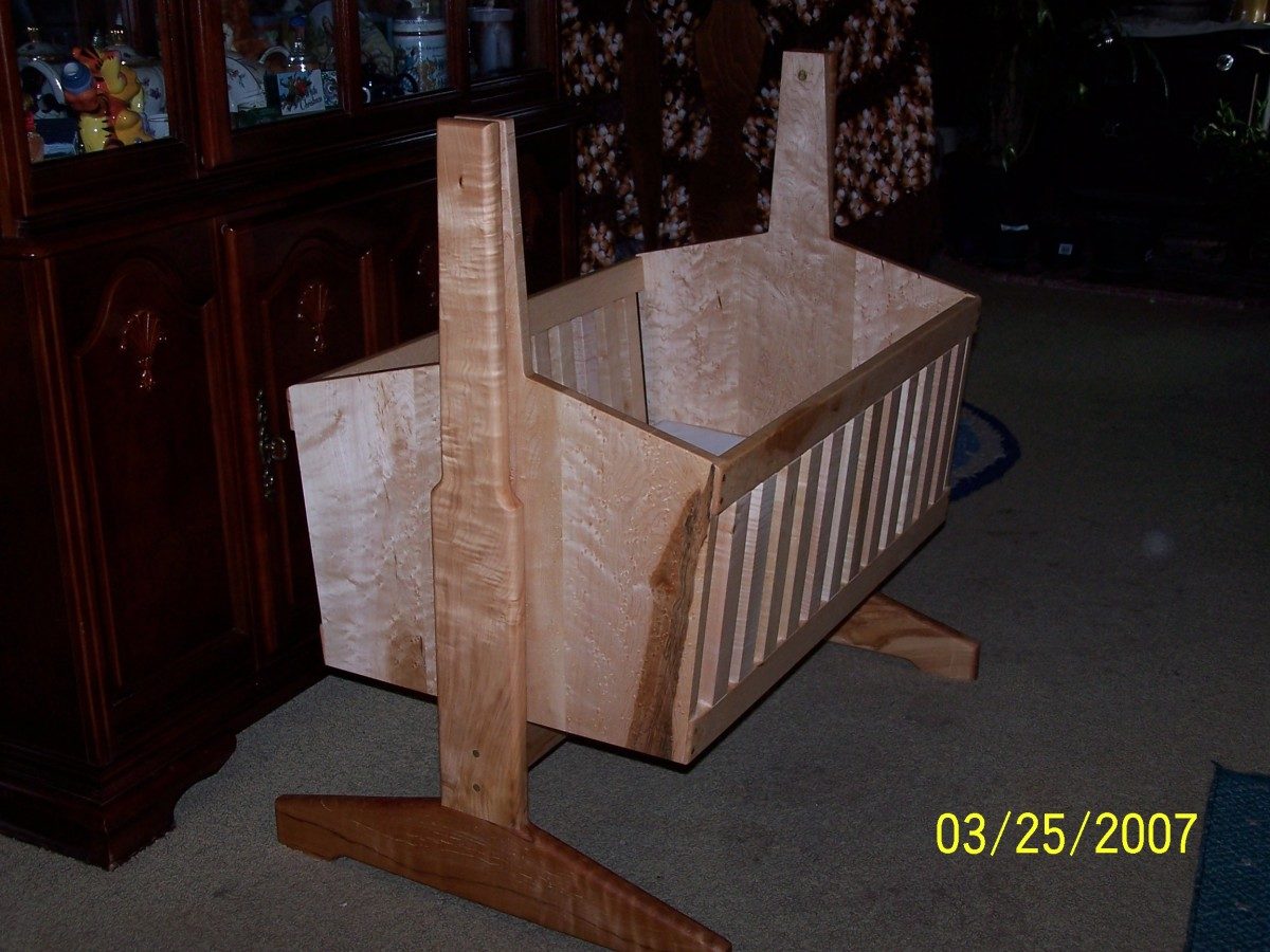 MAPLE SWINGING CRADLE FineWoodworking