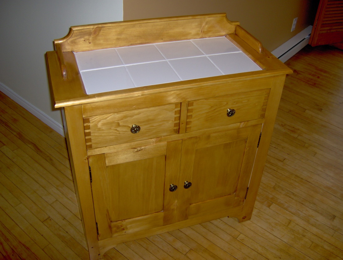 Dry-sink Vanity - FineWoodworking Dry-sink Vanity - FineWoodworking