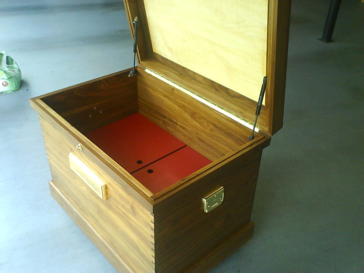 Horse Tack Trunk FineWoodworking