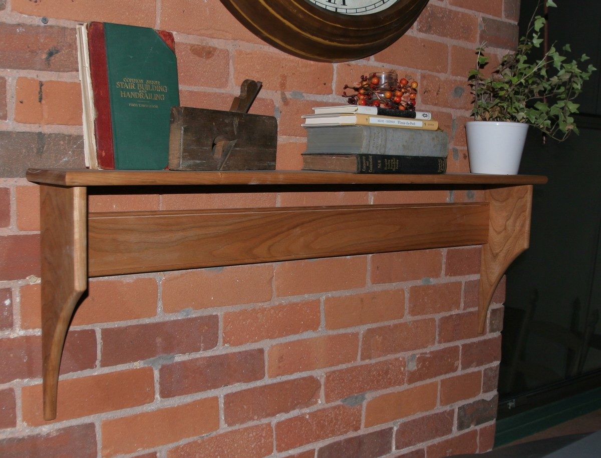 Shaker Wall Shelf FineWoodworking