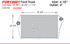 FOR19001-N-Ford Truck  Charge Air Coolers