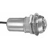 PL-85-AC-Cole Hersee Warning Devices, Pilot Lights, Panel Lamps & Sockets SINGLE CONTACT, SELF GROUNDING, PLATED, BRASS BEZEL, 15/16" FACETED LENS, AMBER, 12V SUPPLIED