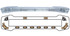 10-00049-E-Lightbar: StreetLazer, 52", amber, 14 LED modules, 2 Cleversectors,  built-in 6 head LED Safety Director, 12VDC