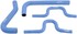 5017-SUPER HI-MILER  BLUE HOSE KIT (SAE 20R3)  -  CHRYSLER PT CRUISER 2.4L NON-TURBO 2001-2005