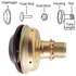 1284012-KIT BRAKE WEDGE BENDIX 7.00