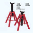 81210I-10 Ton Cap. Jack Stands - Pin Type-[High] - Imported