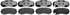 ATD1265M-Disc Brake Pad  F RR