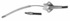 BC93243-Parking Brake Cable  L-RR