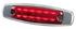1806-2R- Red 12 LED clearance marker light, stainless steel bezel; 4