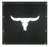 2024K- Cow skull bug screen. Fits Kenworth W900l extended hood (hardware included) 37.5"x37"