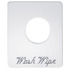 2300- Washer /Wiper Plate (fits 2001 and newer), stainless steel