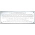 419- Shutdown Override Plate, stainless steel