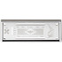 421- A/C Heater Control Plate without Recirc Button, complete with Bezel and Screws