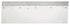 435S- Double license plate holder, stainless steel (made in the U.S.A.) 7" x 24"