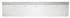 440S- Triple license plate holder, stainless steel (made in the U.S.A.) 7" x 36"