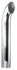 7510- Chrome stack curved extension 5" OD 36"