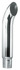 7610- Chrome stack curved extension 6" reduced to 5" OD 36"
