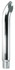 7620- Chrome stack curved extension 6" reduced to 5" OD 48"
