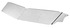 7805- 14" Peterbilt drop visor for standard cab.  Constructed of 430 stainless steel, includes 304 stainless steel mounting hardware. 14"