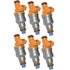 HP-624-6-UNIVERSAL HIGH FLOW INJECTOR - 6 PACK - 24LB  6 Cyl