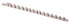 V422-SKT RAIL 17  W/ 16 X 1/2