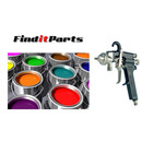 742B301-5-TRAILGLO ALKYD ENAMEL, 5 GL GLOSS BLACK