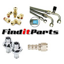 1068X25X2-ADAPTER,BRASS