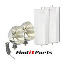 1802005-BALL,TOWING,CRM, 2in w/1in-14 X 2-1/8in,
