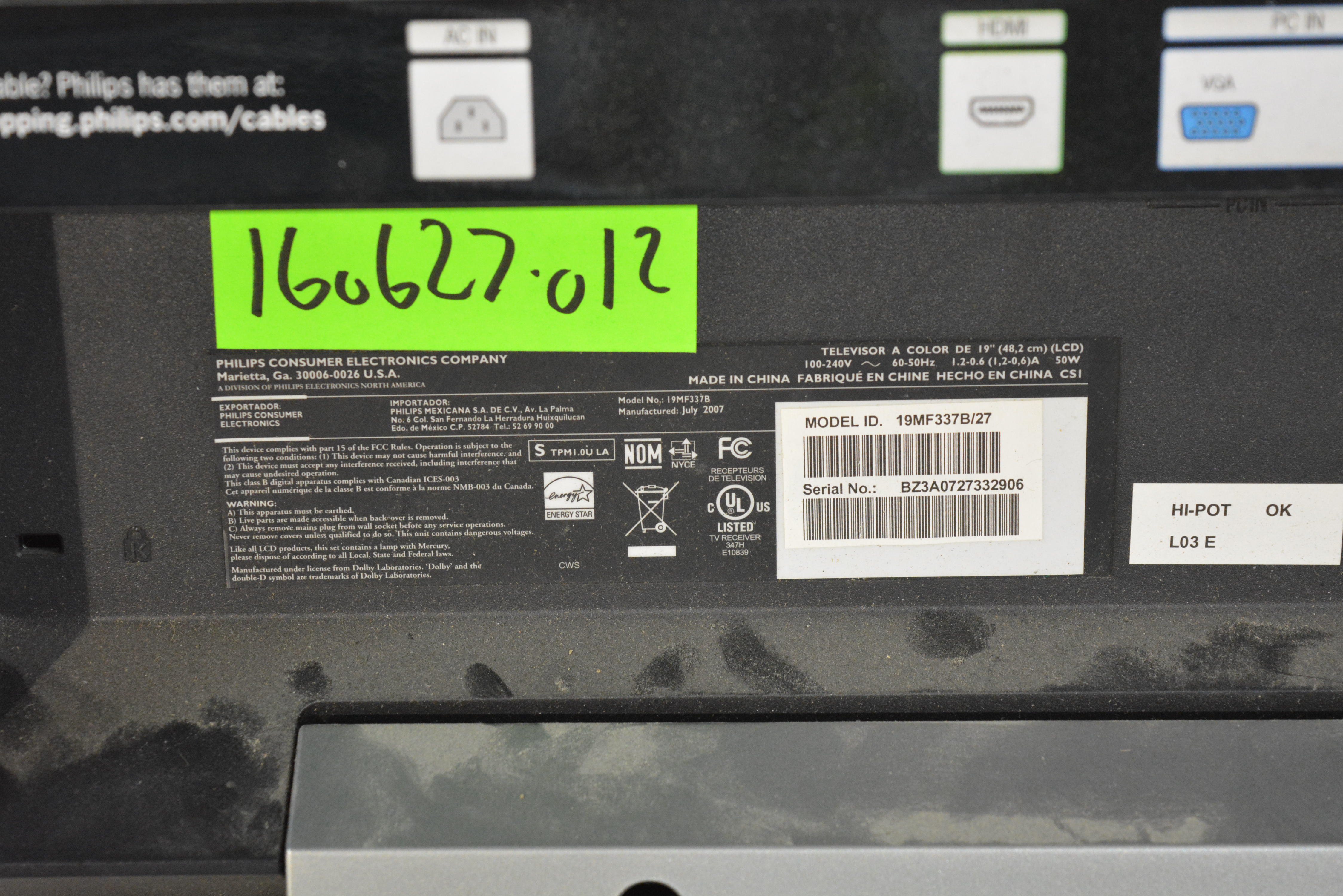 Magnavox 19MF337B LVDS Ribbon Cable 19MF337B | eBay