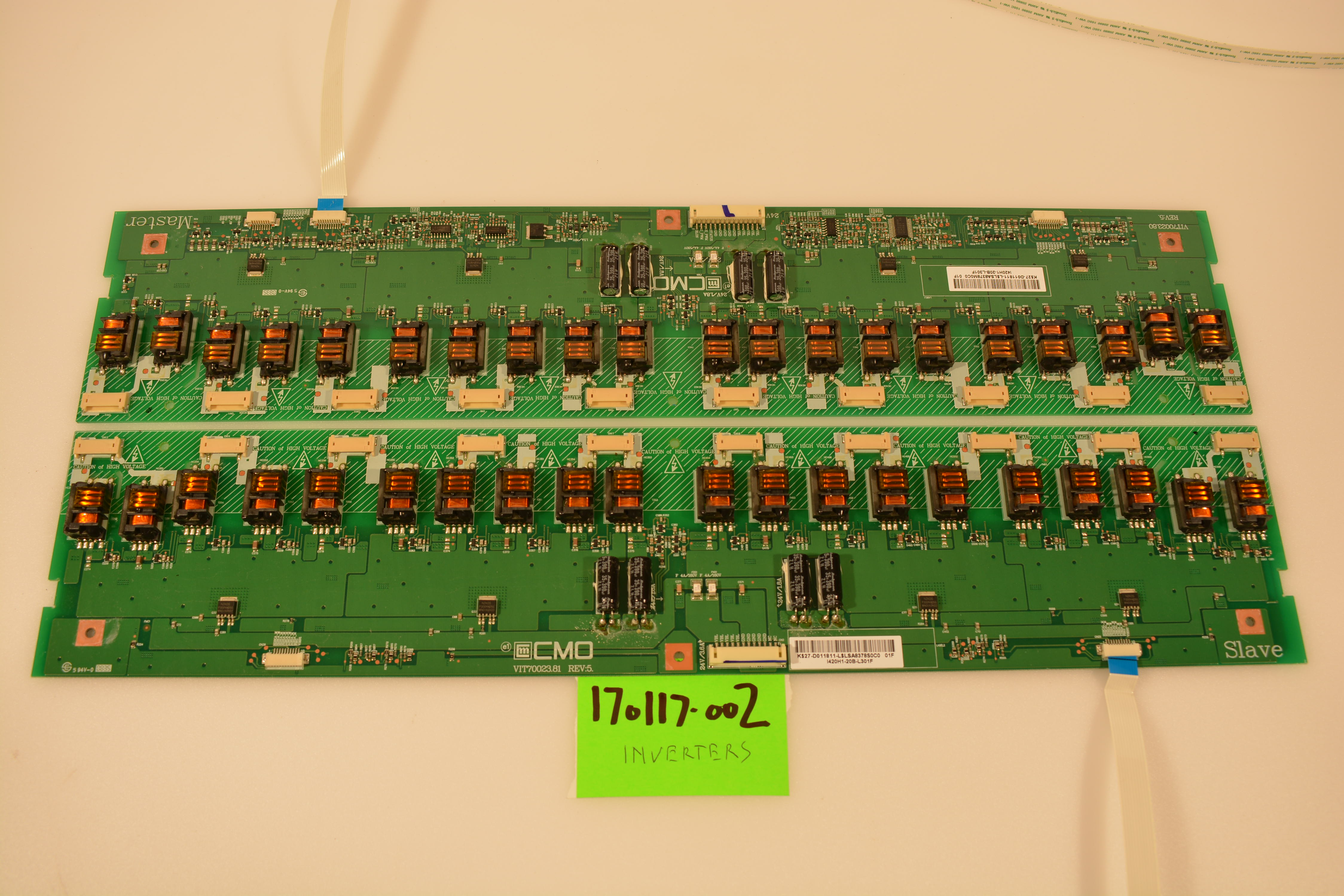 SONY KDL42V4100 Inverters VIT70023.80 ; VIT70023.81 eBay