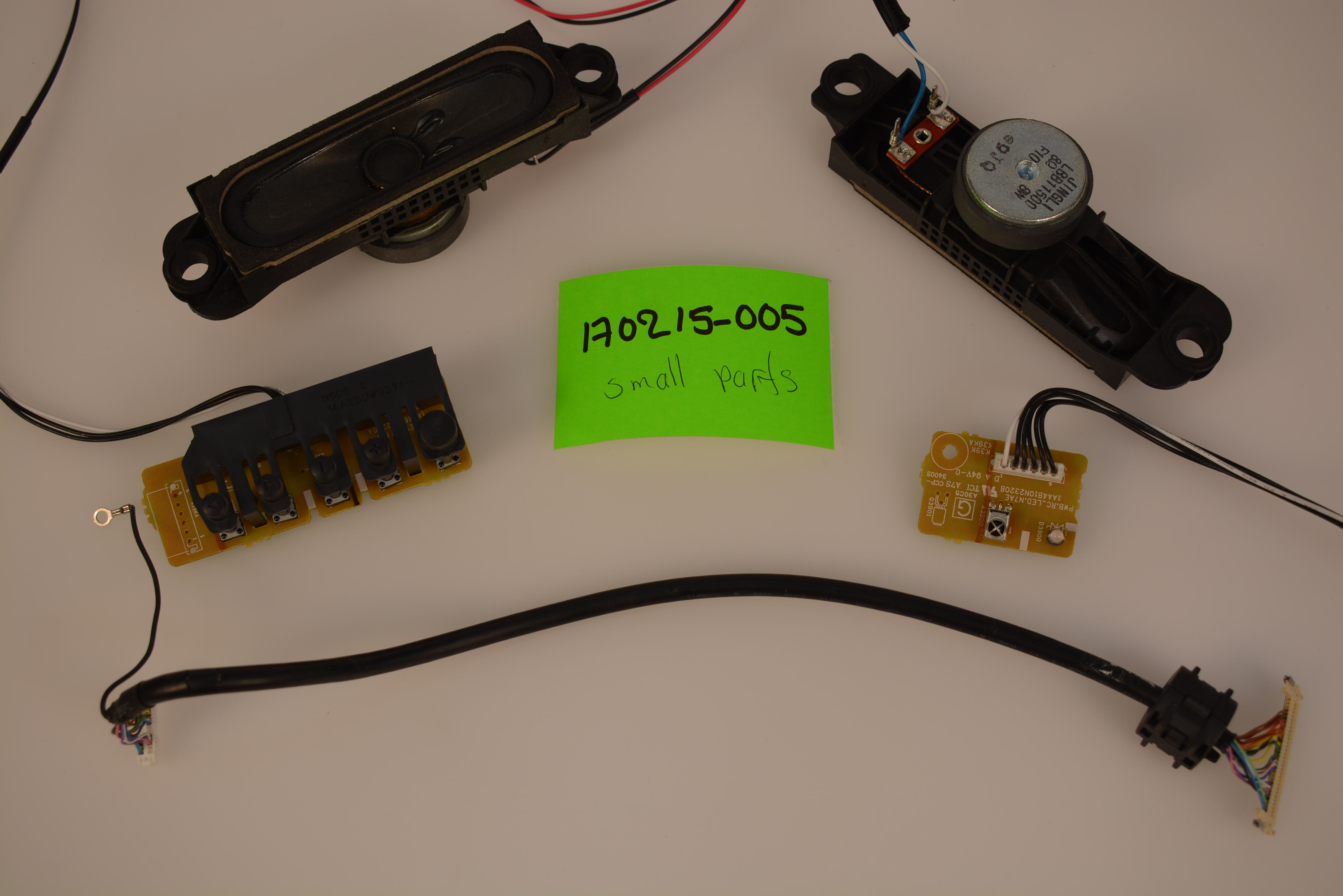 SANYO DP26649 SMALL Parts Repair Kit SPEAKERS;IR SENSOR;LVDS CABLE