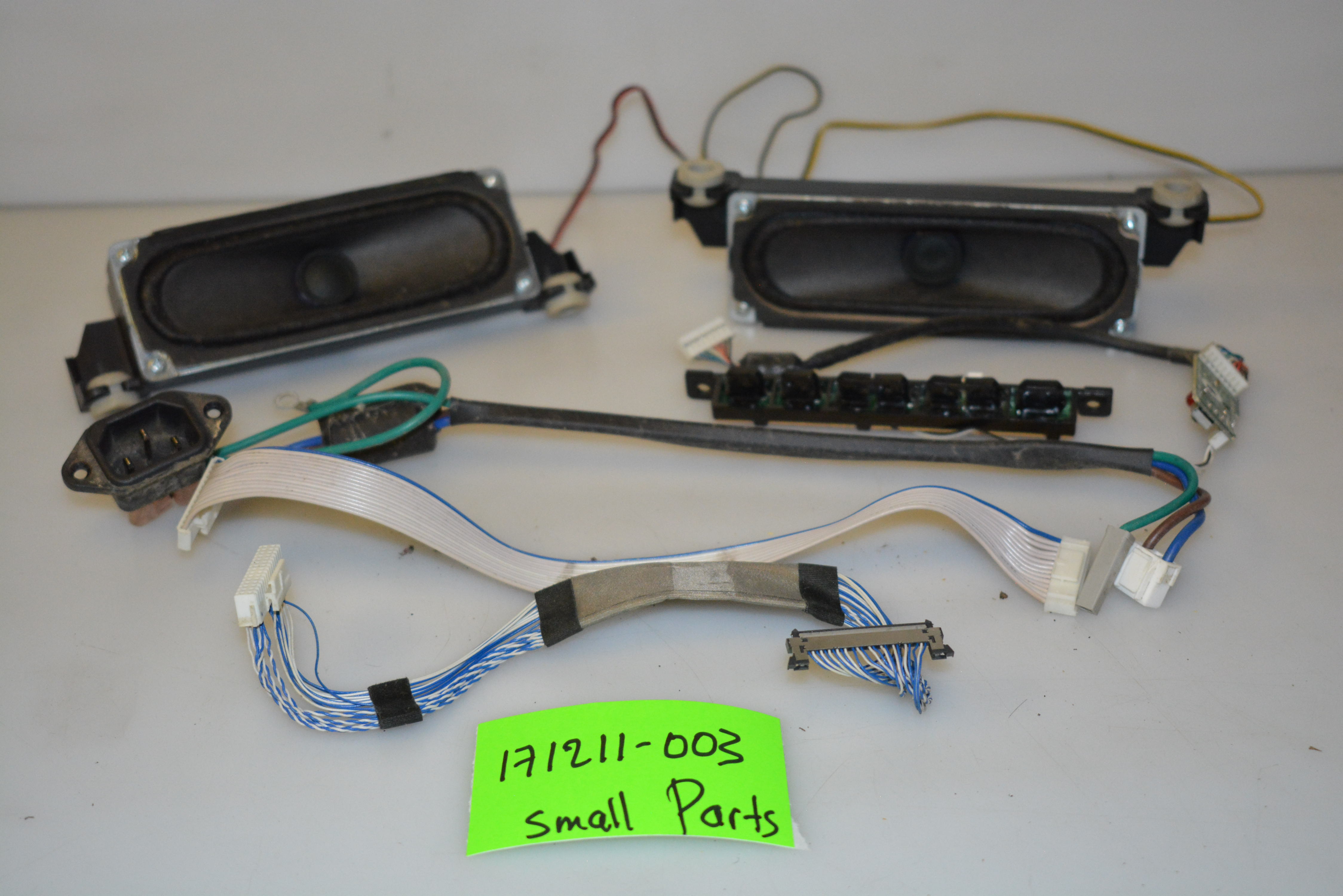 Samsung LN32A450C1D SMALL PARTS REPAIR KIT SPEAKERS;IR SENSOR;CONTROLS