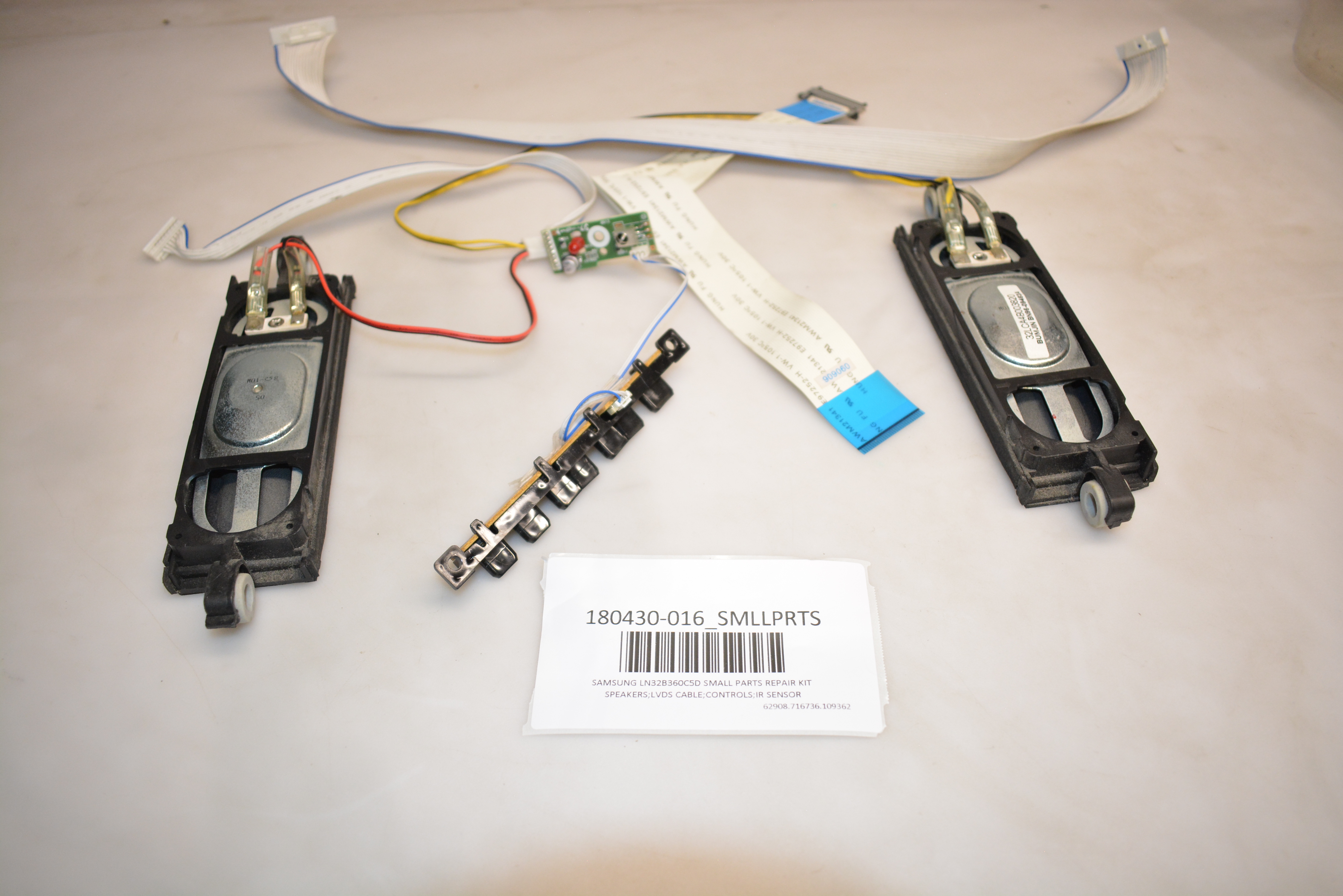 SAMSUNG LN32B360C5D SMALL Parts Repair Kit Speakers;Lvds Cable;Controls