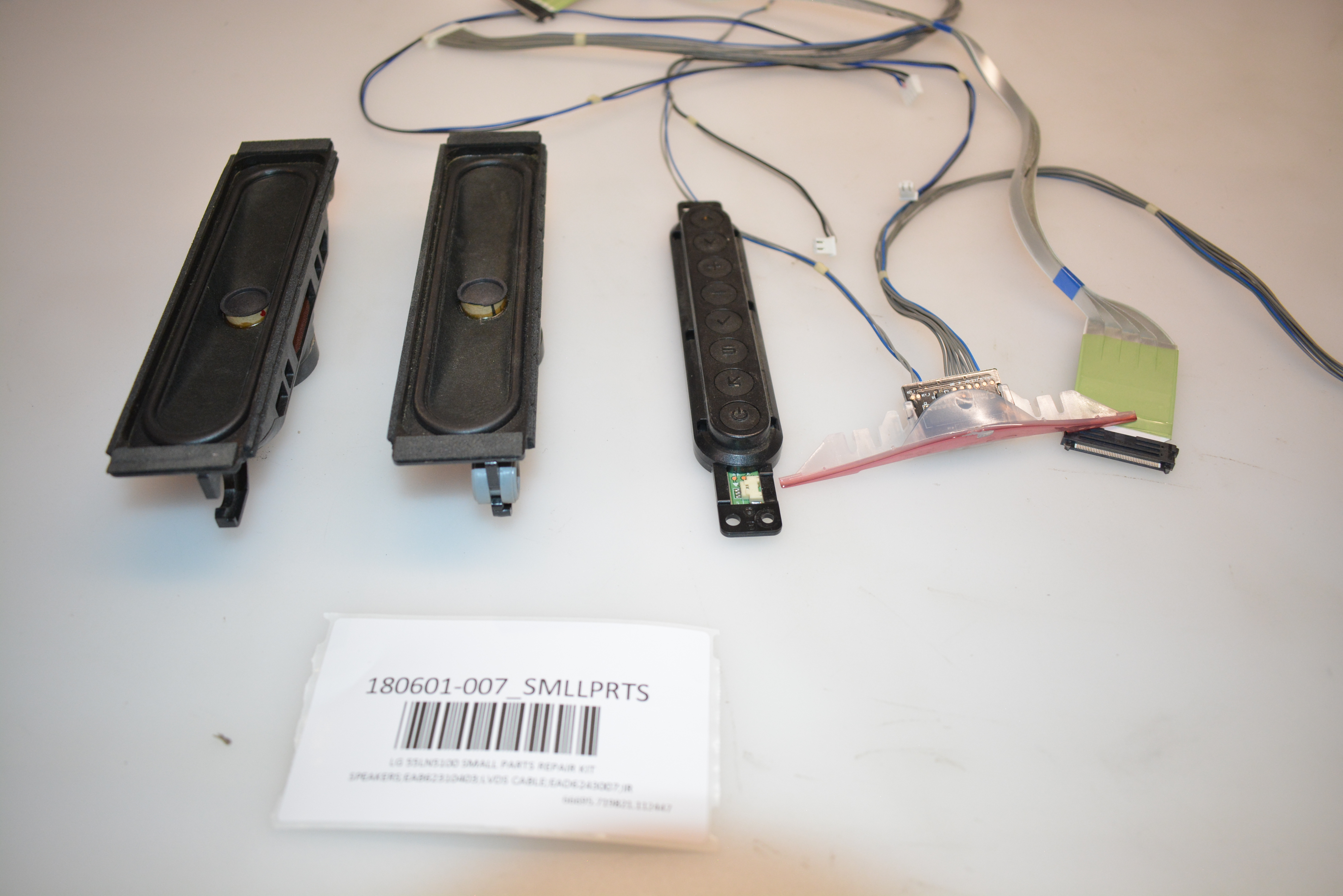 LG 55LN5100 SMALL PARTS REPAIR KIT SPEAKERS;EAB62310403;LVDS CABLE