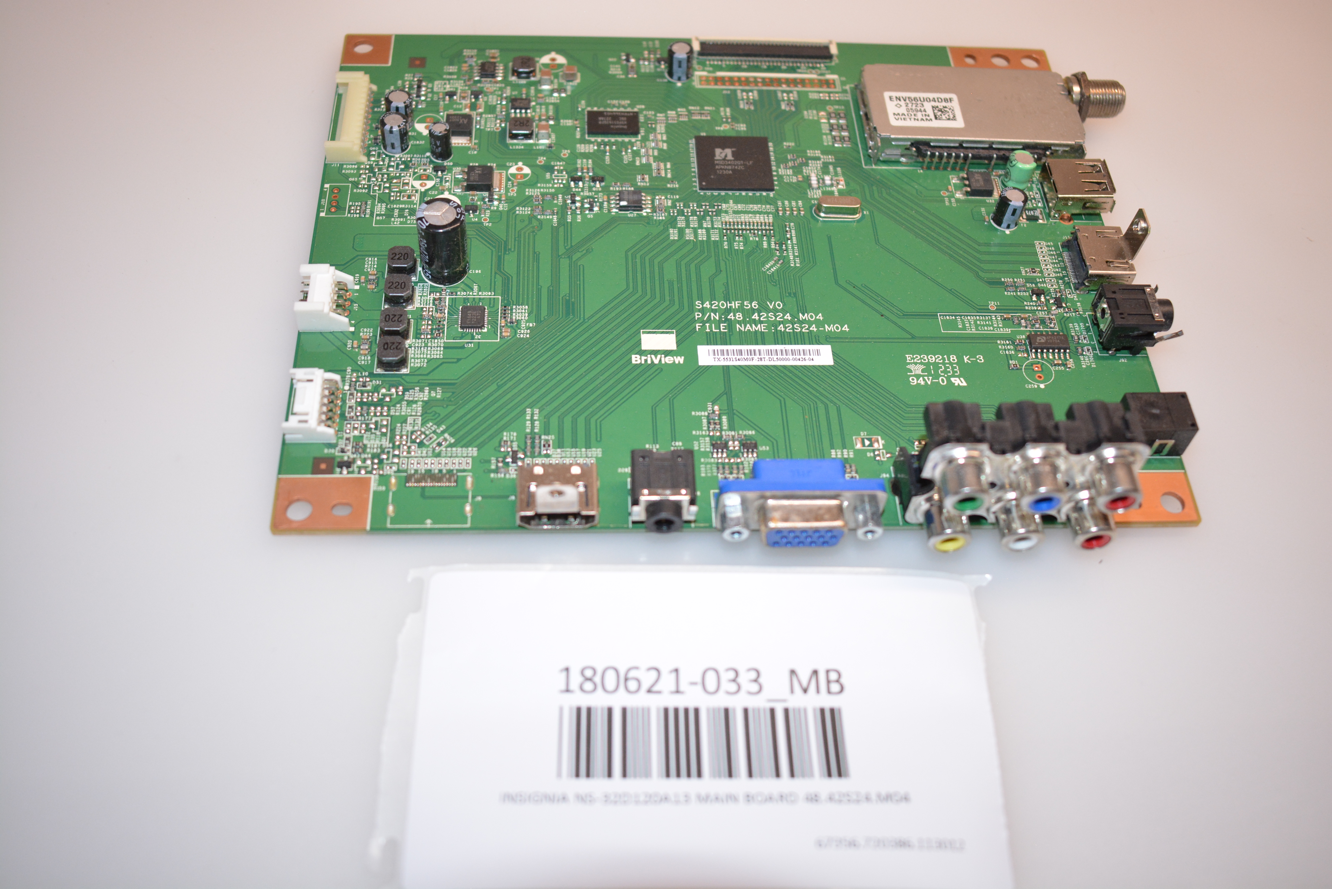 INSIGNIA NS-32D120A13 MAIN BOARD 48.42S24.M04 | eBay