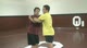 Double Overhook Step Around Throw