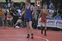 Kaleb Baker (TN Blue) vs Johnny Delmedico (IL Red), Cadet 125 lbs