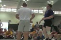 Pat Degain underhooks to front headlock