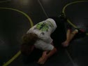 levi comes out the backdoor on scotty