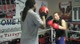 Alan Braumiller hittin pads at remix with coach Jflo