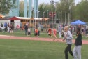 dave grano finishing lap 1 of 4x800