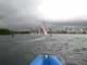 Piet and CC sail in.