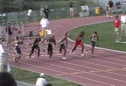 Big 12 Men's 100m Prelims Heat 2