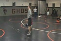 Kau bad shot knee slide head up turn the corner drive