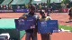  Dwight Phillip and Dawn Harper accepting 25k Visa checks
