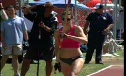 Lacy Janson pole vault run through miss